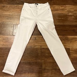 Abercrombie & Fitch Simone Super Skinny Jeans Women's 30|10R White High Rise 27W